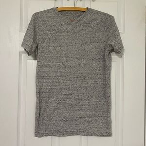 Light Gray Heather V-neck Tee